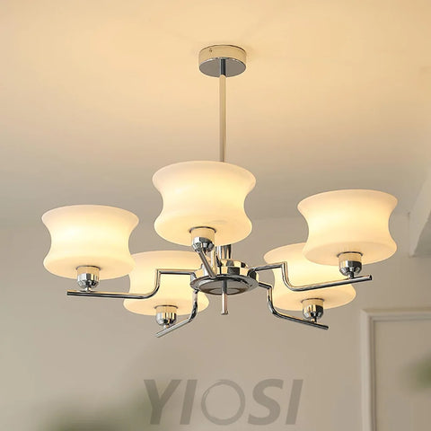 Belue Chandelier with 3/5 heads - Zahara-1-Yiosilamp