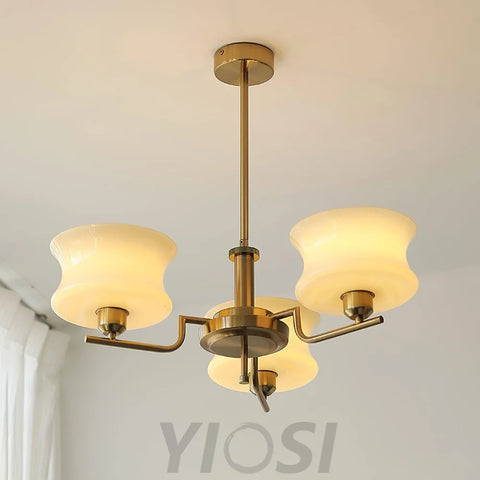 Belue Chandelier with 3/5 heads - Zahara-1-Yiosilamp