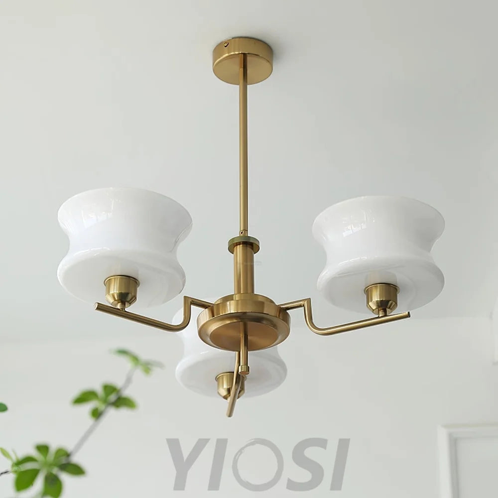 Belue Chandelier with 3/5 heads - Zahara-1-Yiosilamp