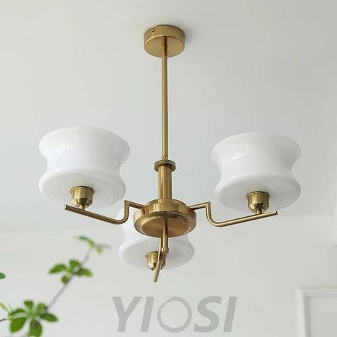 Belue Chandelier with 3/5 heads - Zahara-1-Yiosilamp