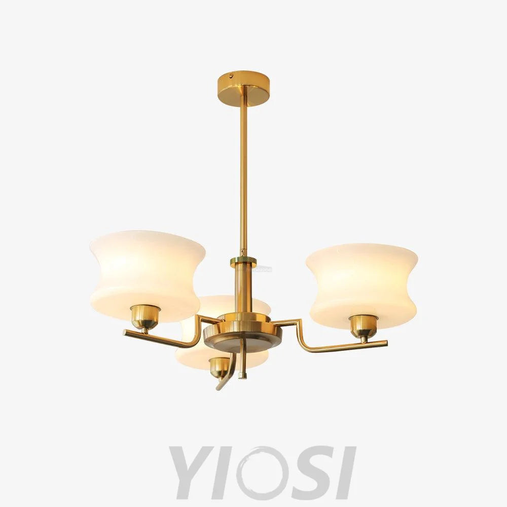Belue Chandelier with 3/5 heads - Zahara-1-Yiosilamp
