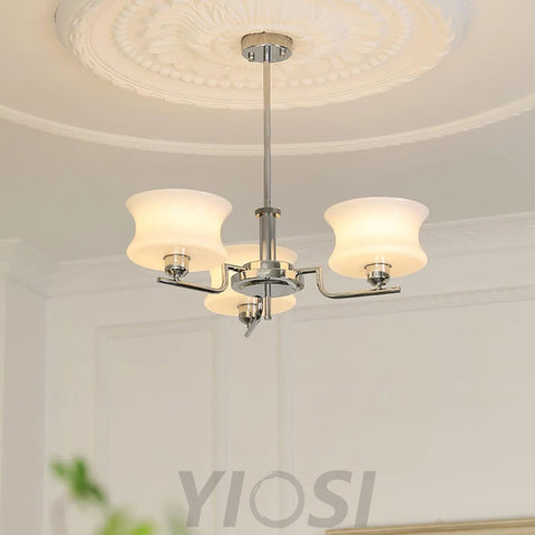 Belue Chandelier with 3/5 heads - Zahara-1-Yiosilamp
