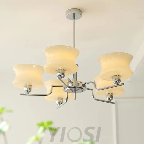 Belue Chandelier with 3/5 heads - Zahara-1-Yiosilamp