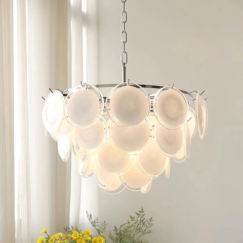 Bettina Murano Chandelier  ∅ 19.6″ - Cylinder-1-Yiosilamp