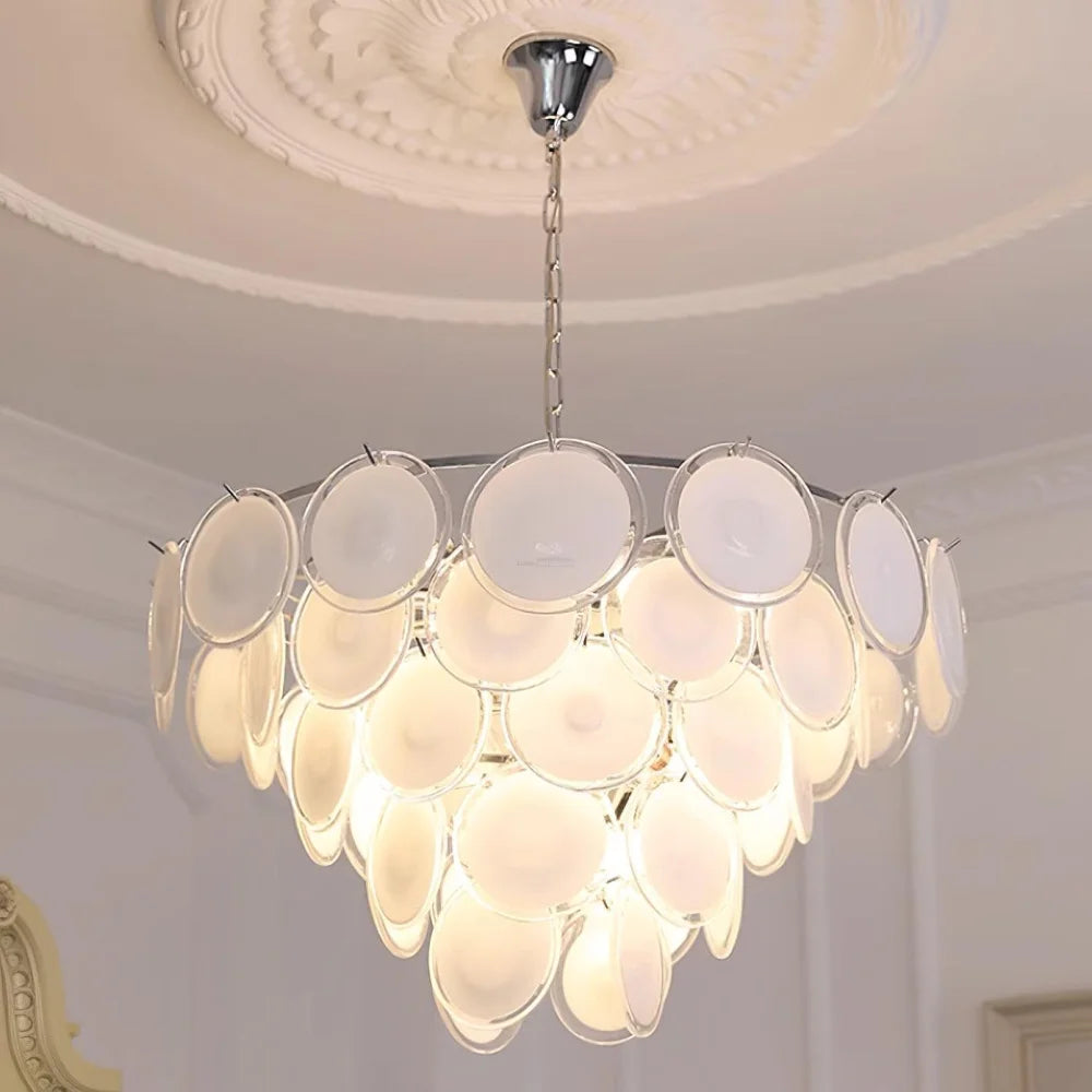 Bettina Murano Chandelier  ∅ 19.6″ - Cylinder-1-Yiosilamp