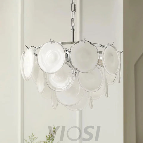 Bettina Murano Chandelier  ∅ 19.6″ - Cylinder-1-Yiosilamp