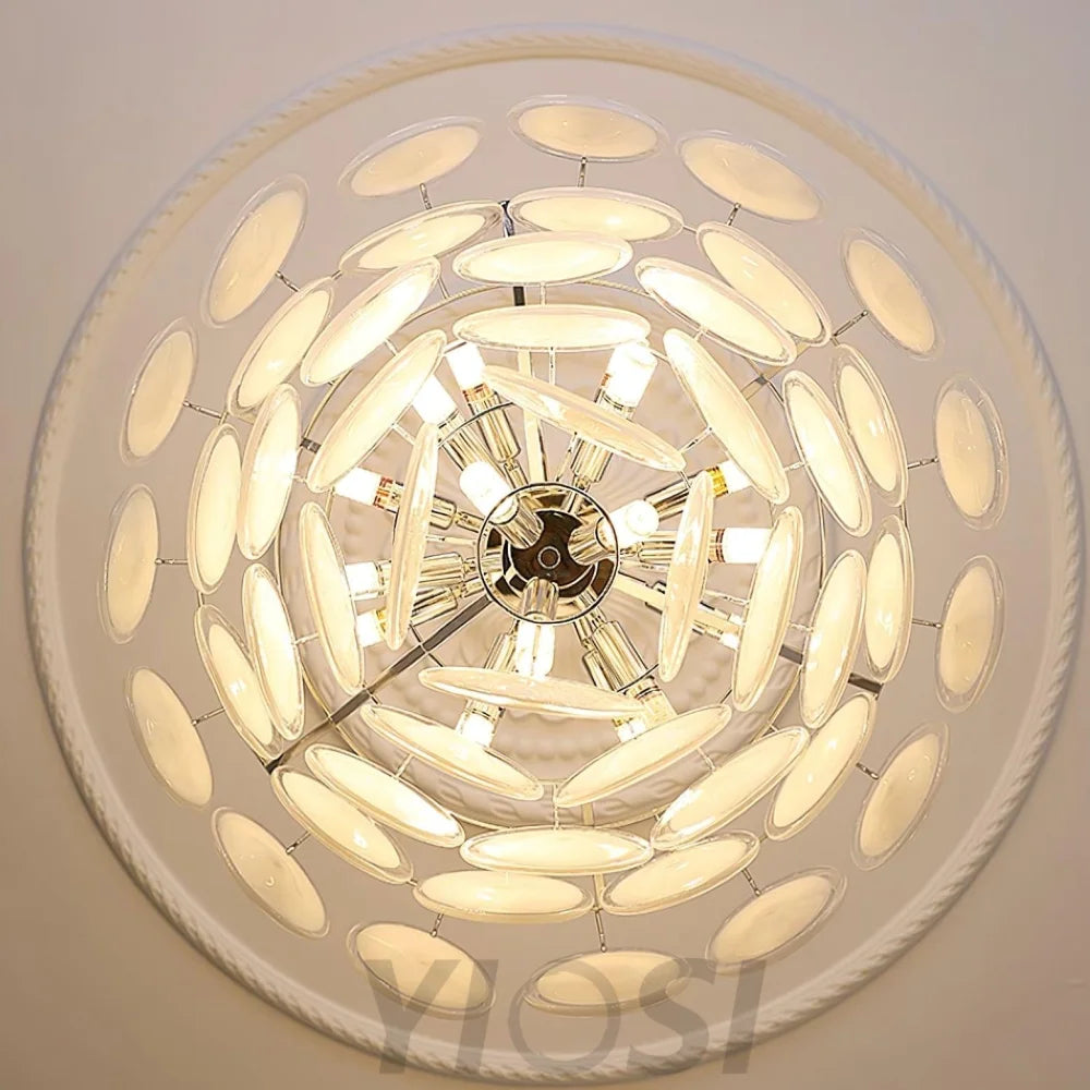 Bettina Murano Chandelier  ∅ 19.6″ - Cylinder-1-Yiosilamp