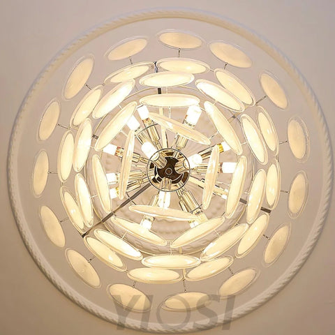 Bettina Murano Chandelier  ∅ 19.6″ - Cylinder-1-Yiosilamp