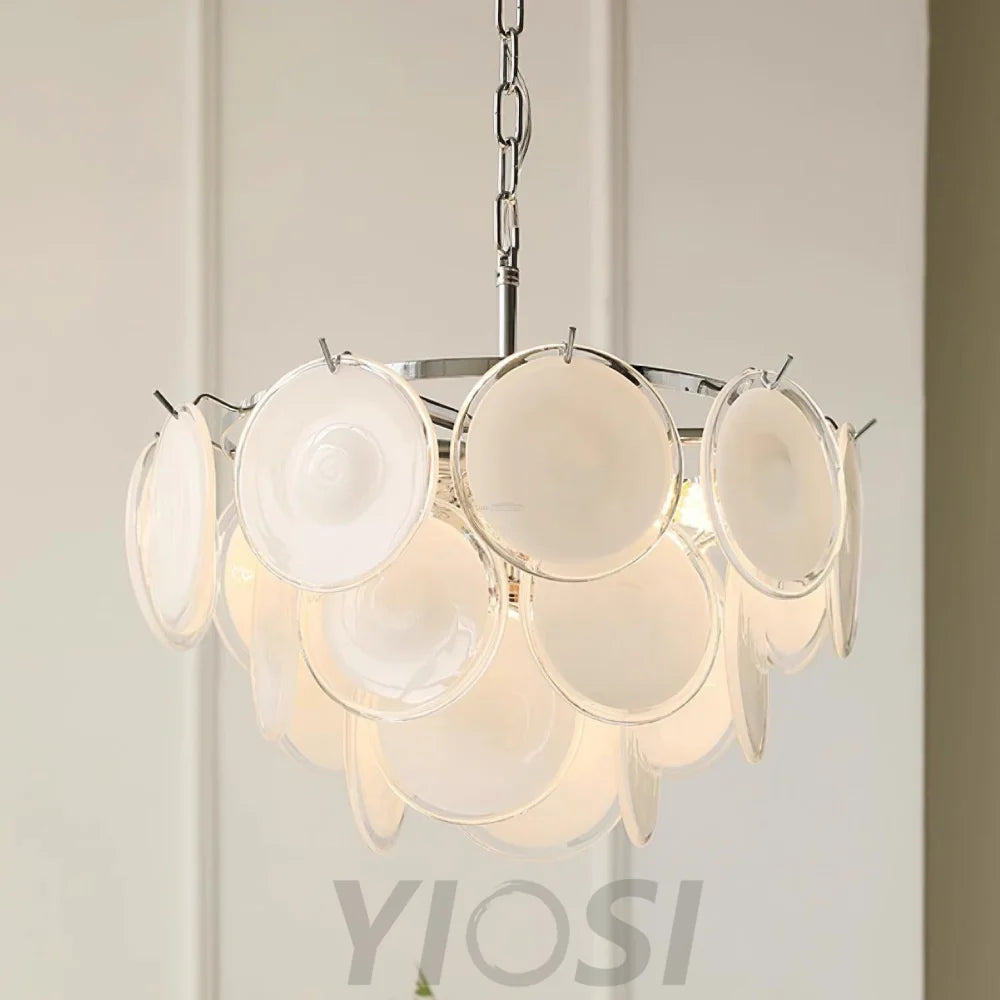 Bettina Murano Chandelier  ∅ 19.6″ - Cylinder-1-Yiosilamp