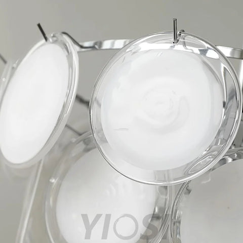 Bettina Murano Chandelier  ∅ 19.6″ - Cylinder-1-Yiosilamp