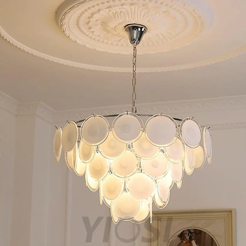 Bettina Murano Chandelier  ∅ 19.6″ - Cylinder-1-Yiosilamp