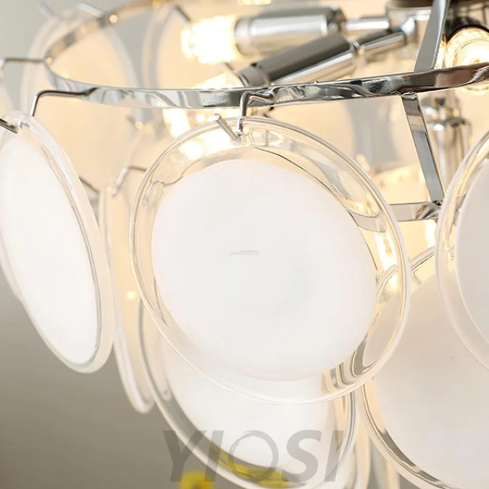 Bettina Murano Chandelier  ∅ 19.6″ - Cylinder-1-Yiosilamp