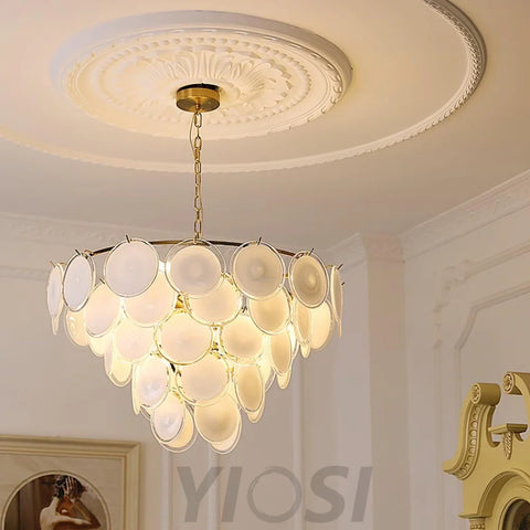 Bettina Murano Chandelier  ∅ 19.6″ - Cylinder-1-Yiosilamp