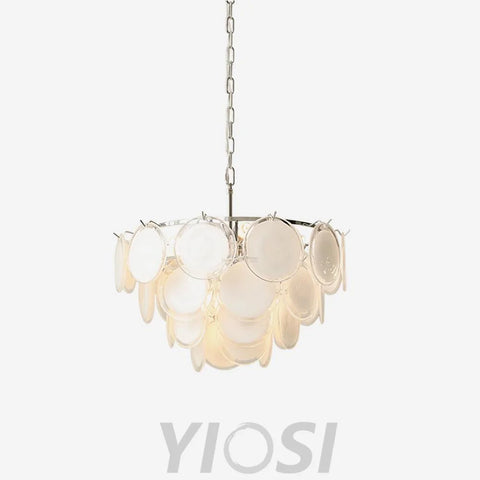 Bettina Murano Chandelier  ∅ 19.6″ - Cylinder-1-Yiosilamp