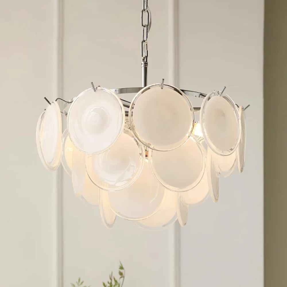 Bettina Murano Chandelier  ∅ 19.6″ - Cylinder-1-Yiosilamp