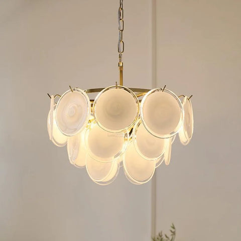 Bettina Murano Chandelier  ∅ 19.6″ - Cylinder-1-Yiosilamp