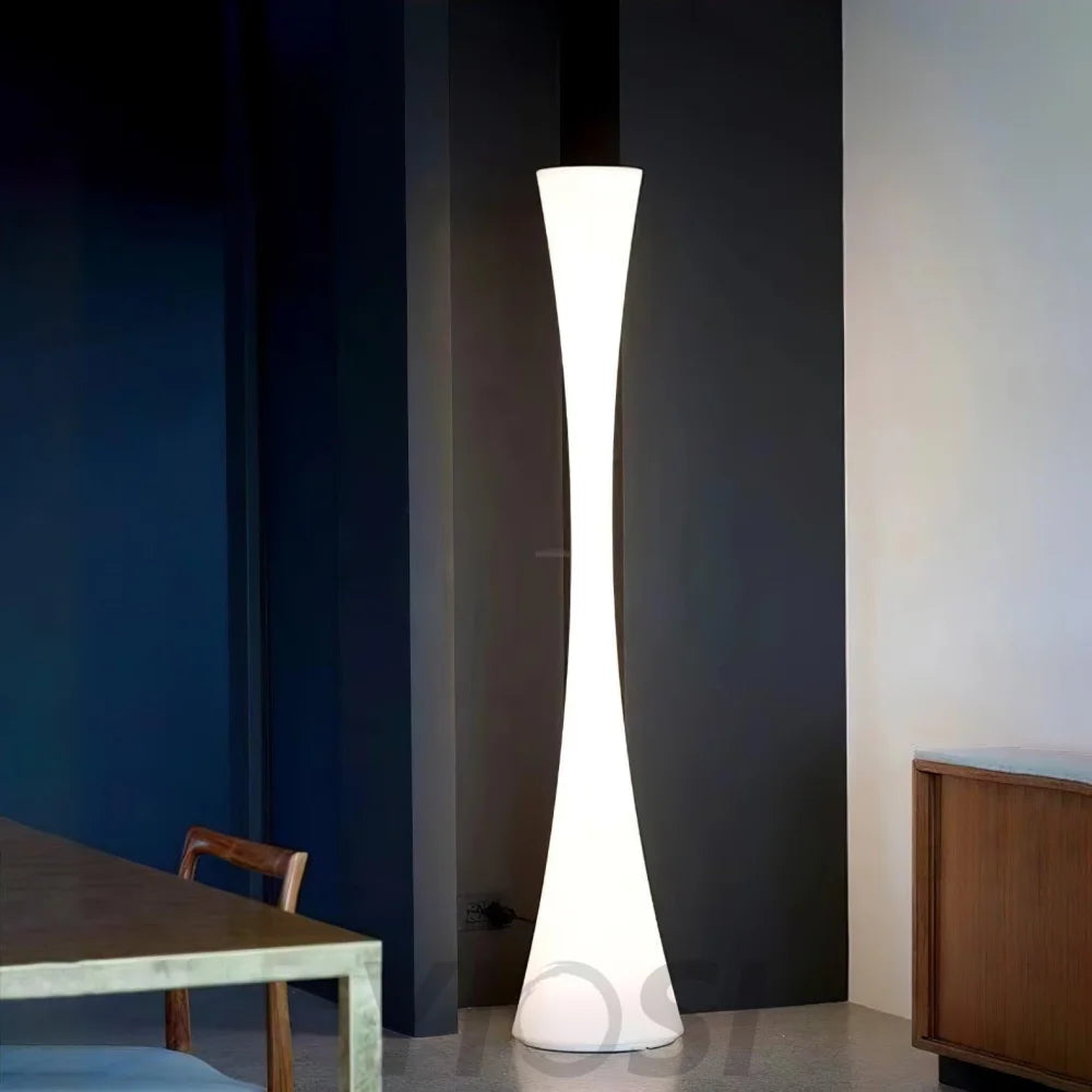 Biconica Pol Floor Lamp  ∅ 13.8″ - Pillar-1-Yiosilamp