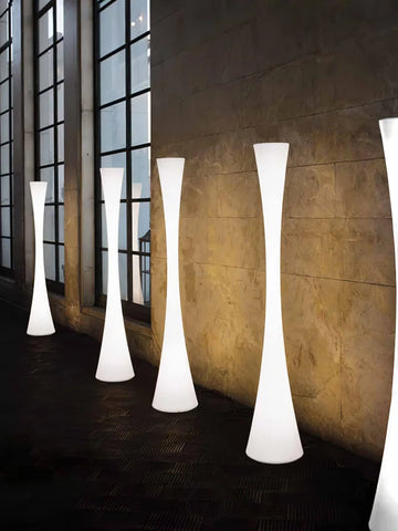 Biconica Pol Floor Lamp  ∅ 13.8″ - Pillar-1-Yiosilamp