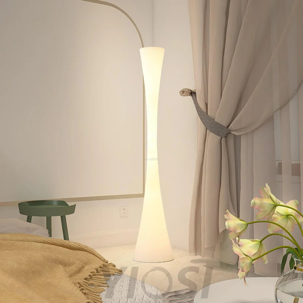 Biconica Pol Floor Lamp  ∅ 13.8″ - Pillar-1-Yiosilamp