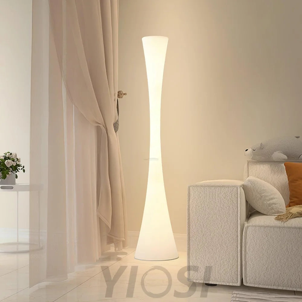 Biconica Pol Floor Lamp  ∅ 13.8″ - Pillar-1-Yiosilamp