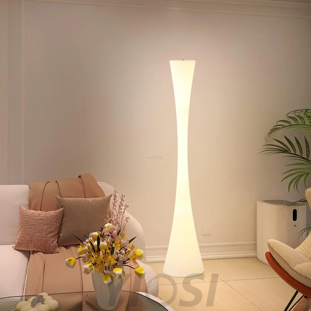 Biconica Pol Floor Lamp  ∅ 13.8″ - Pillar-1-Yiosilamp