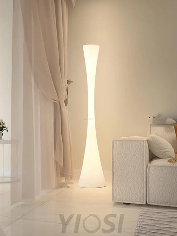 Biconica Pol Floor Lamp  ∅ 13.8″ - Pillar-1-Yiosilamp