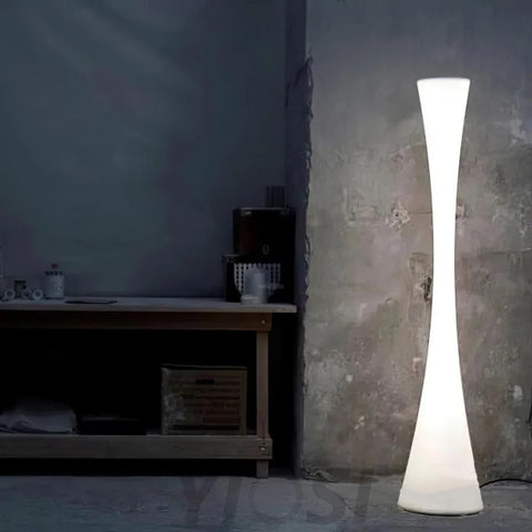 Biconica Pol Floor Lamp  ∅ 13.8″ - Pillar-1-Yiosilamp