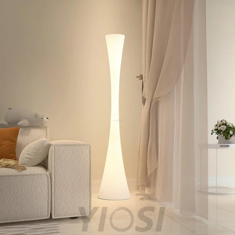 Biconica Pol Floor Lamp  ∅ 13.8″ - Pillar-1-Yiosilamp