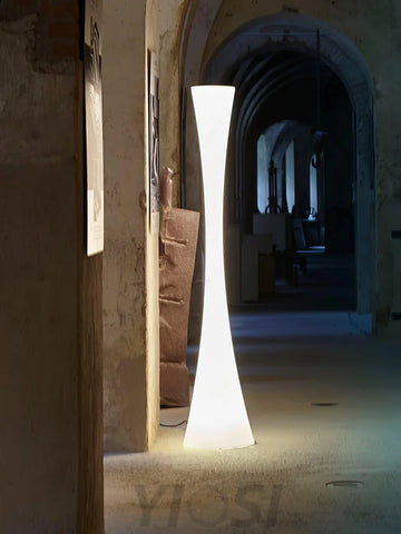 Biconica Pol Floor Lamp  ∅ 13.8″ - Pillar-1-Yiosilamp