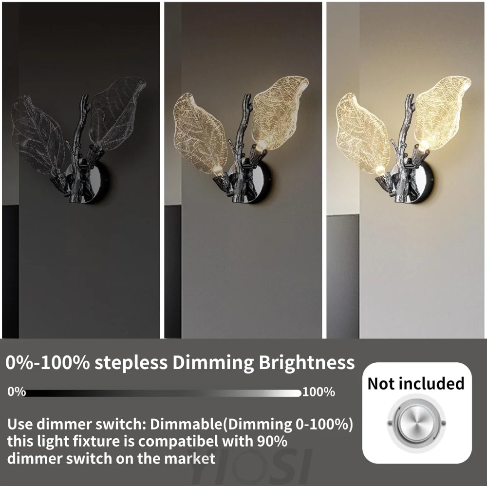 Bionic Leaf LED Wall Sconces