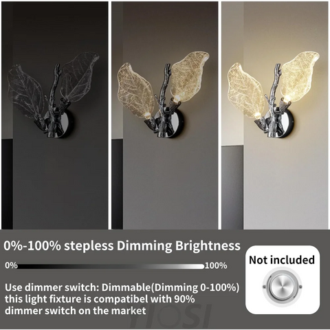 Bionic Leaf LED Wall Sconces