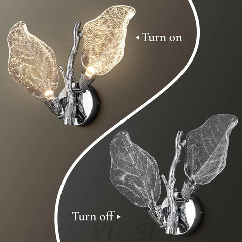 Bionic Leaf LED Wall Sconces