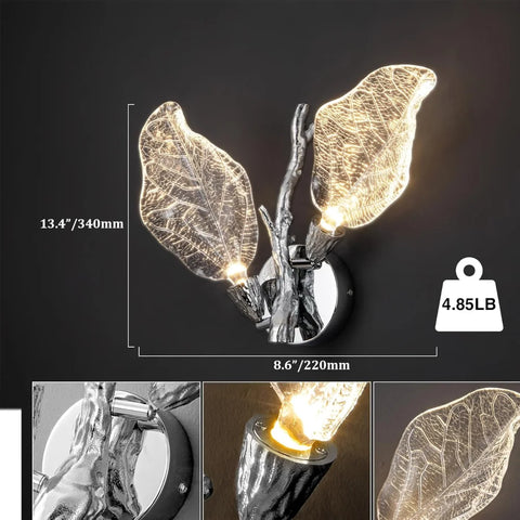 Bionic Leaf LED Wall Sconces