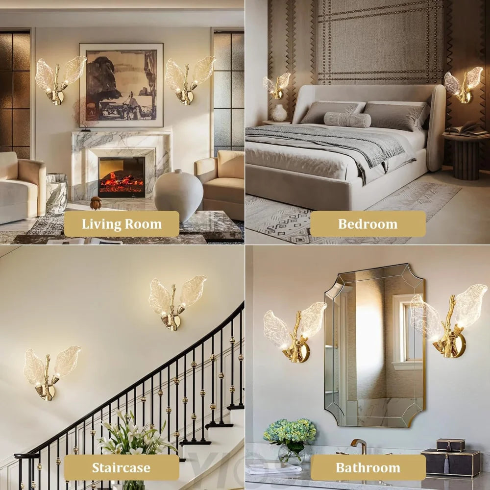 Bionic Leaf LED Wall Sconces