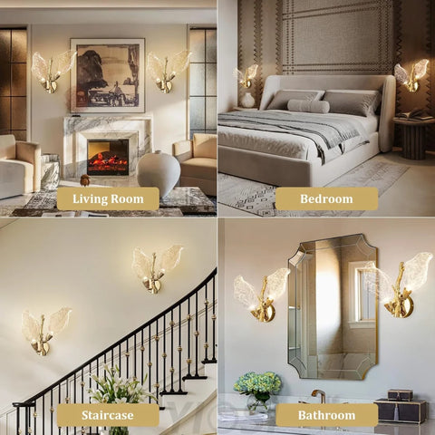 Bionic Leaf LED Wall Sconces