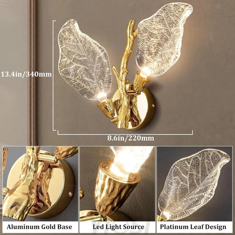 Bionic Leaf LED Wall Sconces