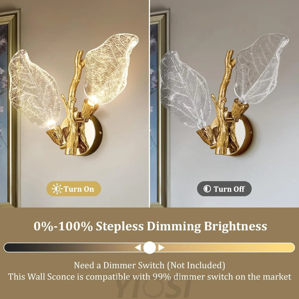 Bionic Leaf LED Wall Sconces
