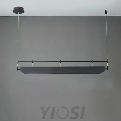 Black Roof  Chandelier, Dining table pendant light, Kitchen Island Lamp - Bar-1-Yiosilamp