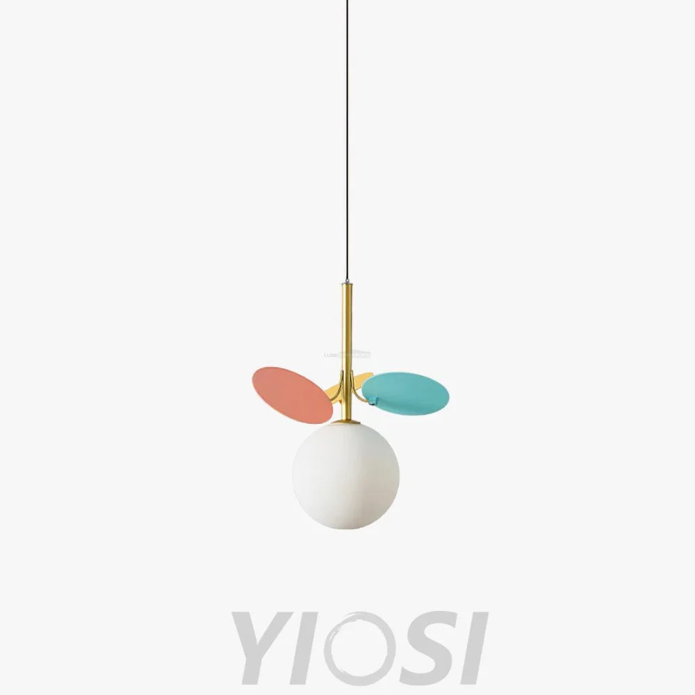 Blanca Pendant ∅ 7.9″ - Earring-1-Yiosilamp