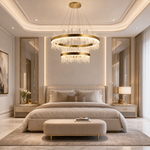 Bocciolo Handblown Duo Chandelier