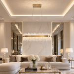 Bocciolo Handblown Rectangular Chandelier