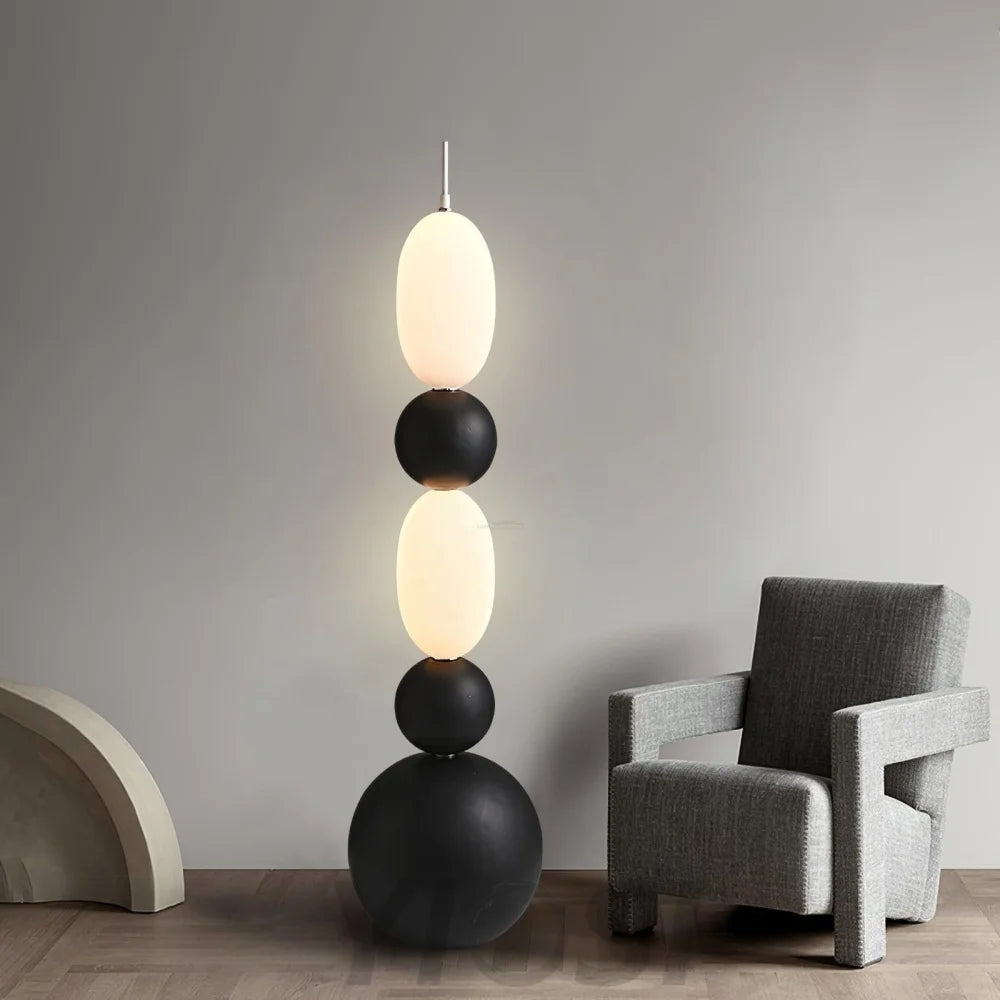 Bola Floor Lamp  ∅ 15.7″ - Lava-1-Yiosilamp