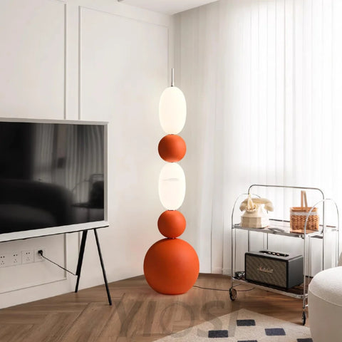 Bola Floor Lamp  ∅ 15.7″ - Lava-1-Yiosilamp