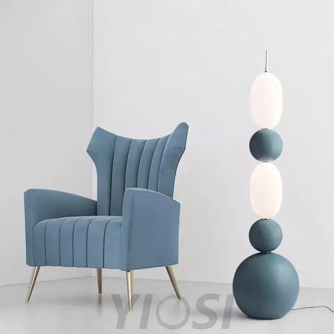 Bola Floor Lamp  ∅ 15.7″ - Lava-1-Yiosilamp