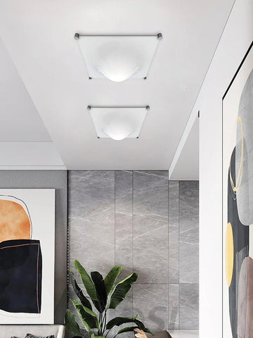 Bolla Flush Mount Ceiling Light ∅ 13.8 - Chloe, Flush Mounts-1-Yiosilamp