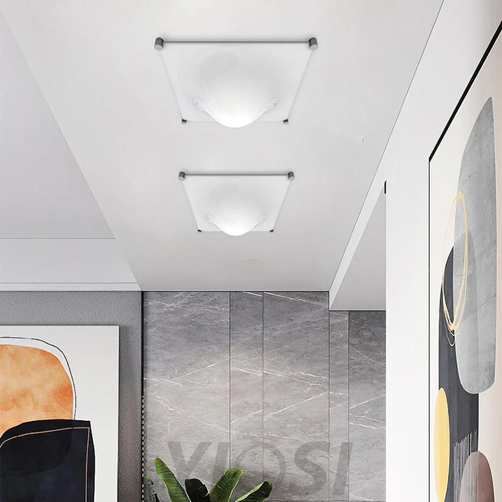 Bolla Flush Mount Ceiling Light ∅ 13.8 - Chloe, Flush Mounts-1-Yiosilamp