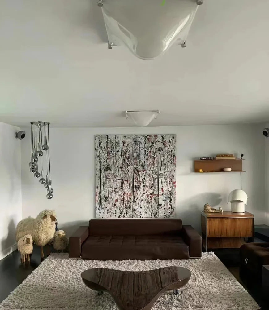 Bolla Flush Mount Ceiling Light ∅ 13.8 - Chloe, Flush Mounts-1-Yiosilamp