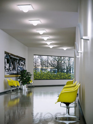 Bolla Flush Mount Ceiling Light ∅ 13.8 - Chloe, Flush Mounts-1-Yiosilamp