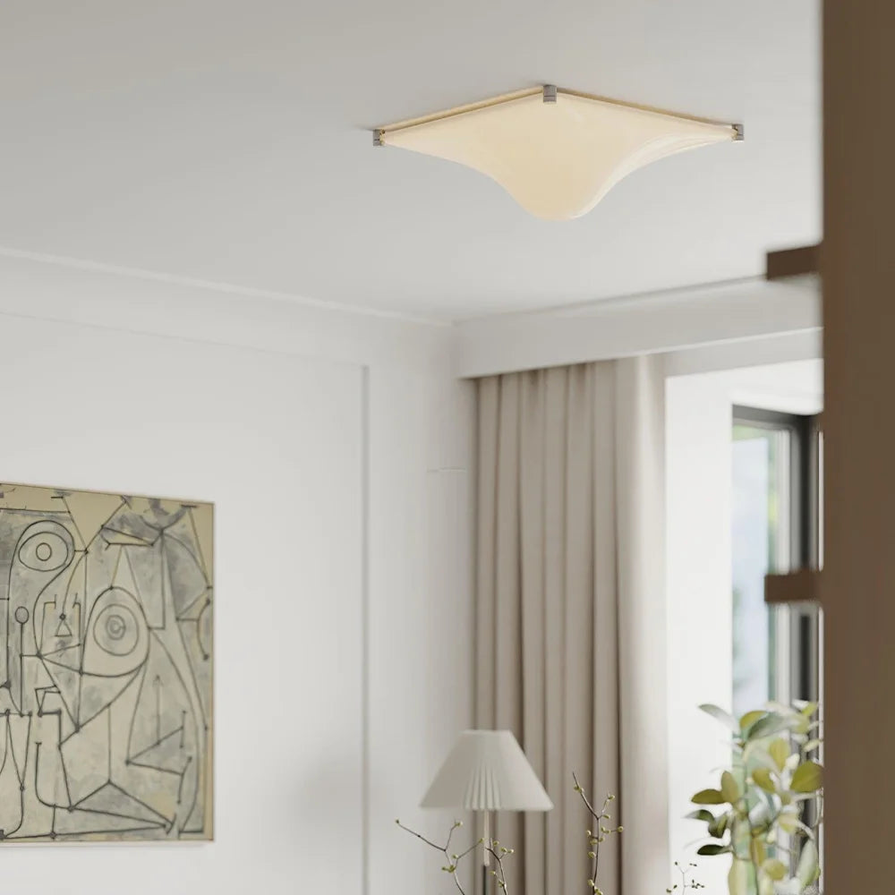 Bolla Flush Mount Ceiling Light ∅ 13.8 - Chloe, Flush Mounts-1-Yiosilamp