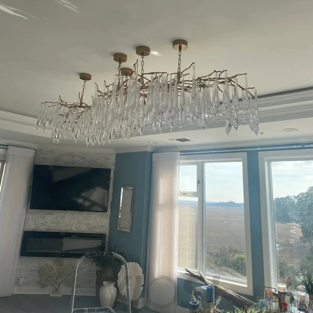 Branching Corridor Chandelier Branch - Branch-1-Yiosilamp